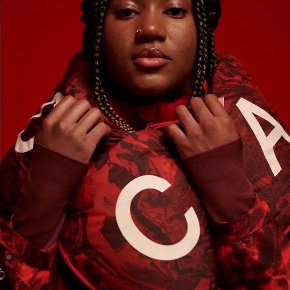 Lululemon x Team Canada Down Filled Insulated Quilted Scarf * Black - Picture 8 of 8